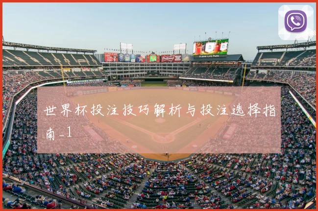 世界杯投注技巧解析与投注选择指南_1