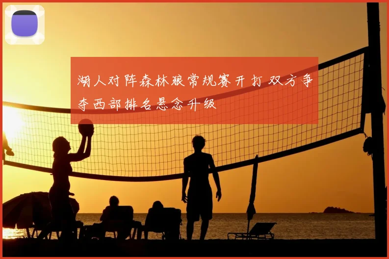 湖人对阵森林狼常规赛开打 双方争夺西部排名悬念升级