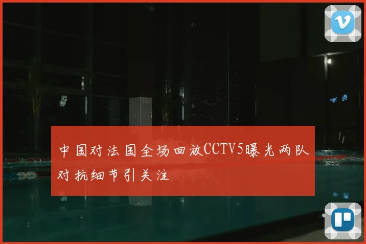 中国对法国全场回放CCTV5曝光两队对抗细节引关注